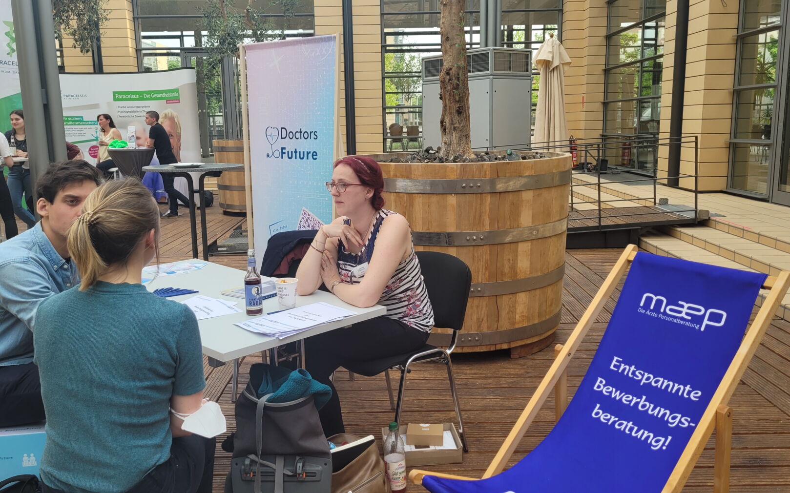 Vom Praktikum zur Traumkarriere... auf der doctorsFuture Bewerbermesse!